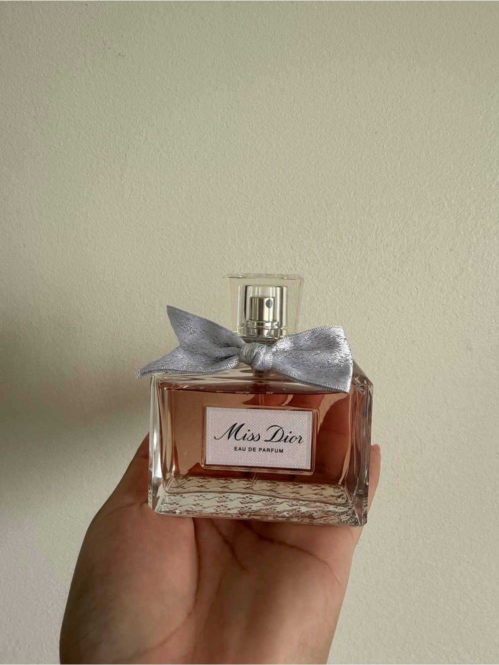 Dior Miss Dior Eau de Parfum — Pink Bottle with Silver Bow